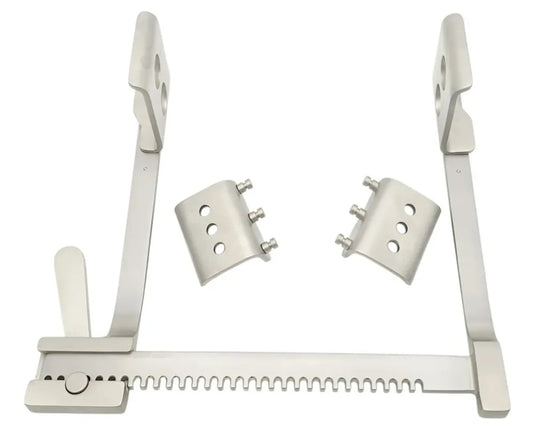 Retractor finochietto adulto - valvas intercambiables - Acero alemán