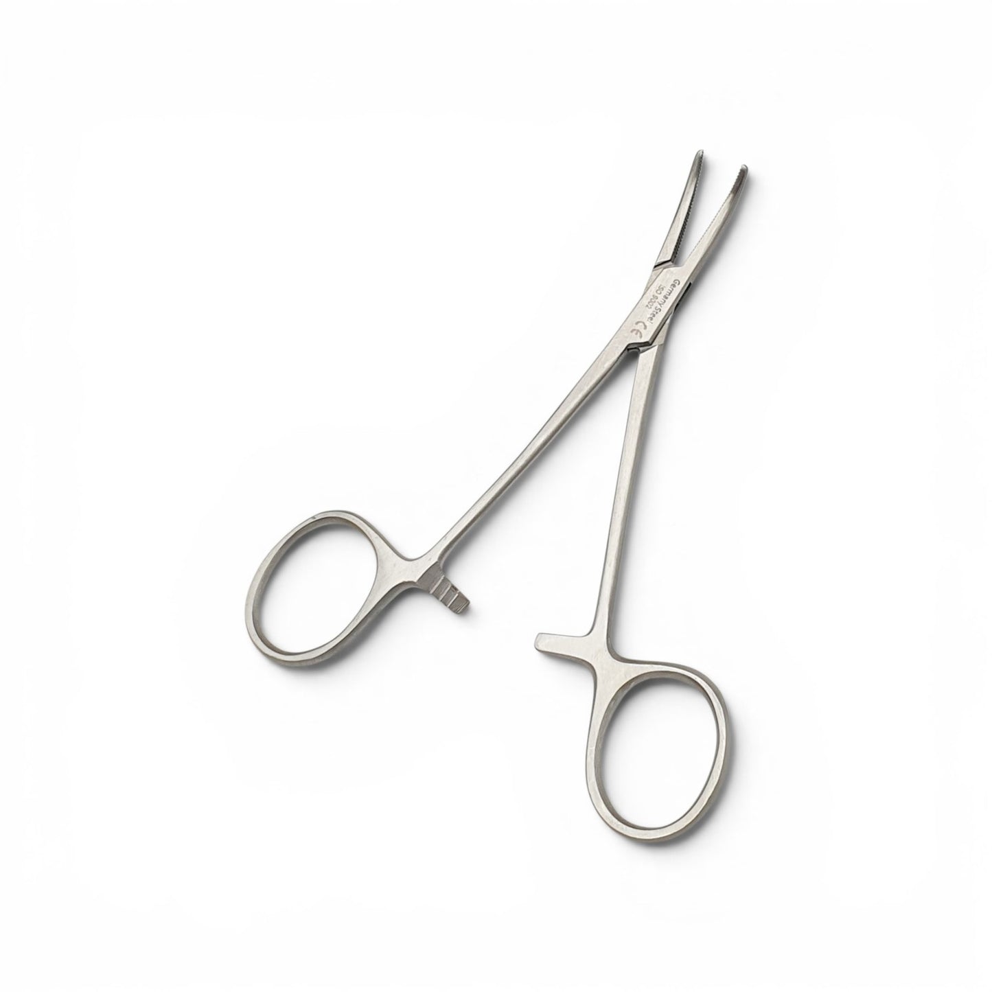 Pinza halstead mosquito curva 12cm - Acero alemán