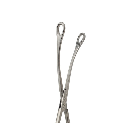 Pinza forester curva 24cm. - Acero alemán