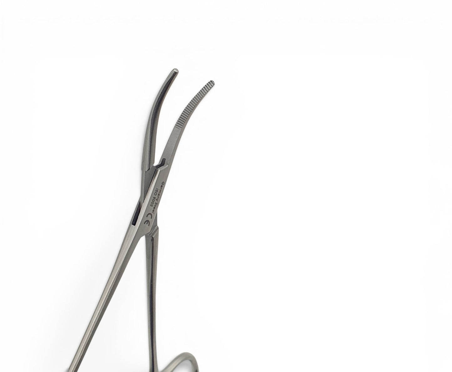 Pinza Kelly curva 14cm - Acero alemán