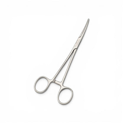 Pinza Kelly rankin curva 16cm.-Acero alemán