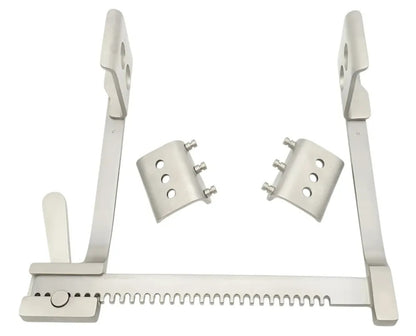 Retractor finochietto adulto - valvas intercambiables - Acero alemán