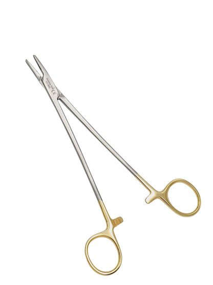 Porta agujas mayo hegar con tugsteno 20cm. - Acero alemán