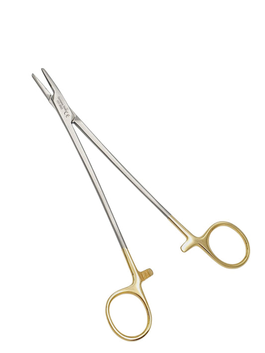 Porta agujas mayo hegar con tugsteno 20cm. - Acero alemán