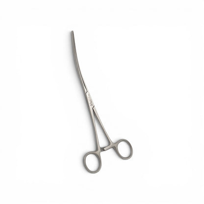 Clamps intestinal curva 23cm. - Acero alemán