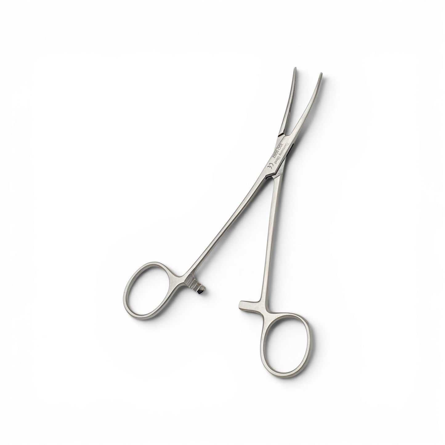 Pinza Kelly rankin curva 16cm.-Acero alemán
