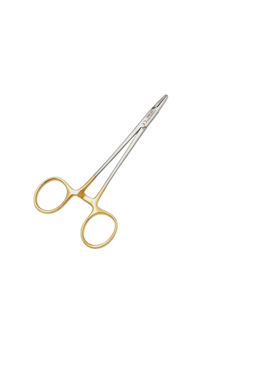 Porta agujas mayo hegar con tugsteno 12cm. - Acero alemán