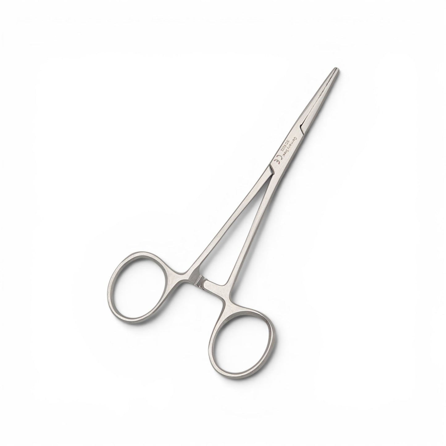 Pinza Kelly recta 14cm. - Acero alemán