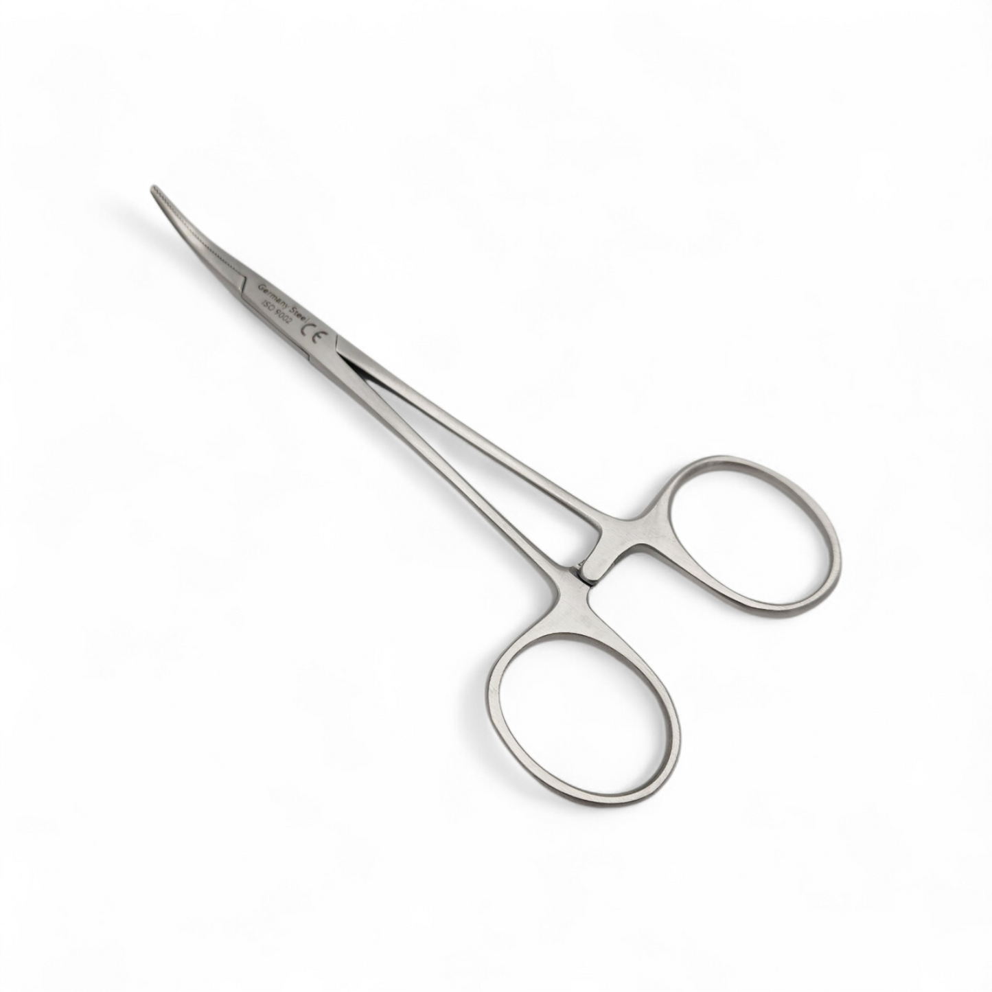 Pinza halstead mosquito curva 12cm - Acero alemán