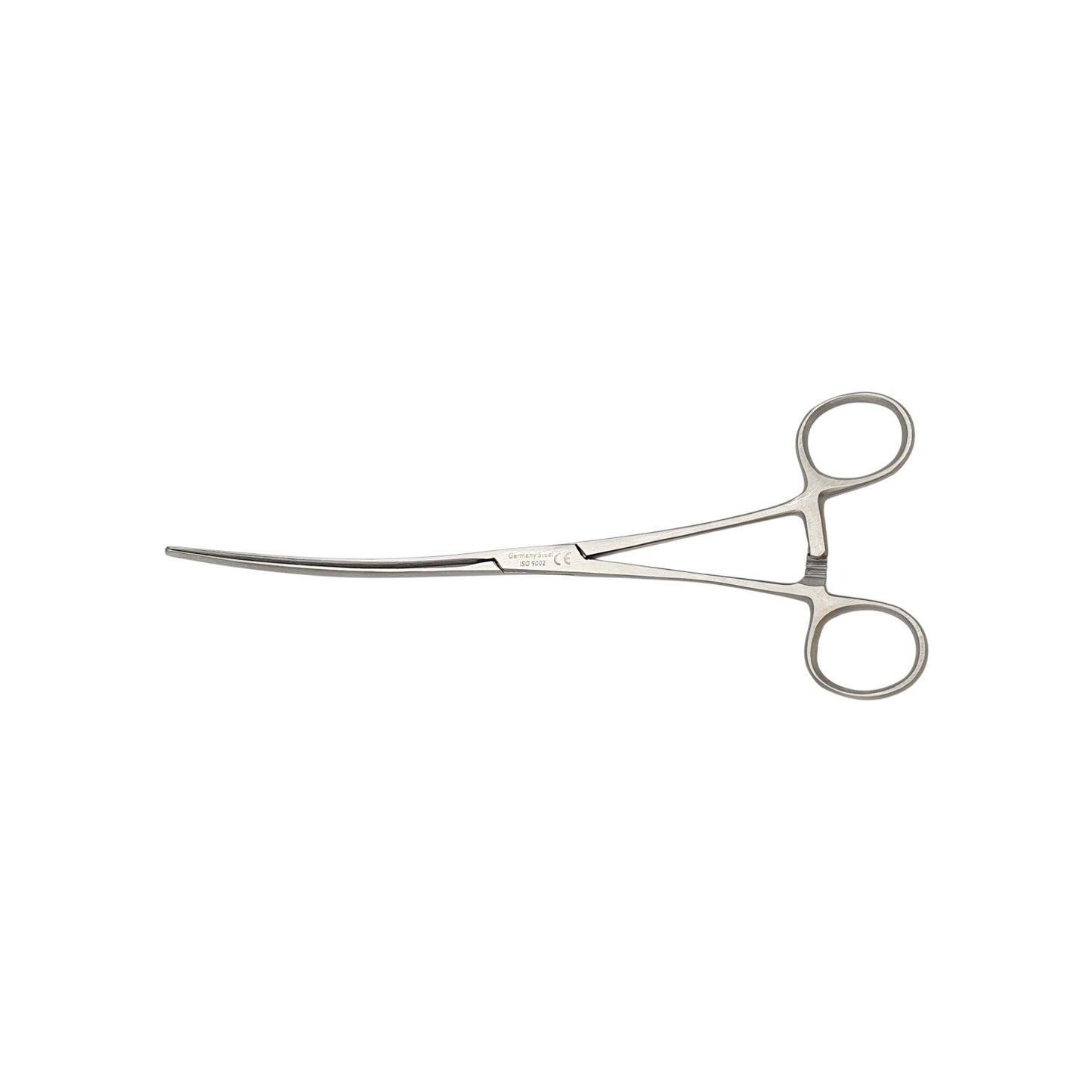 Clamps intestinal curva 23cm. - Acero alemán