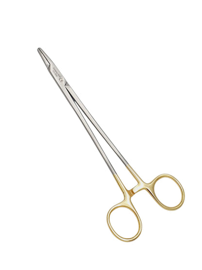 Porta agujas mayo hegar con tugsteno 20cm. - Acero alemán