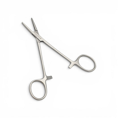 Pinza halstead mosco recta 12cm - Acero alemán