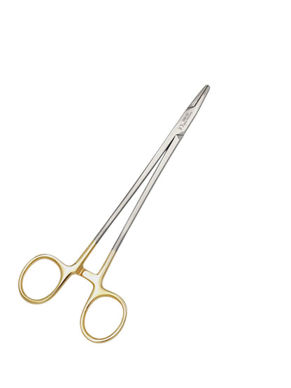 Porta agujas mayo hegar con tugsteno 20cm. - Acero alemán