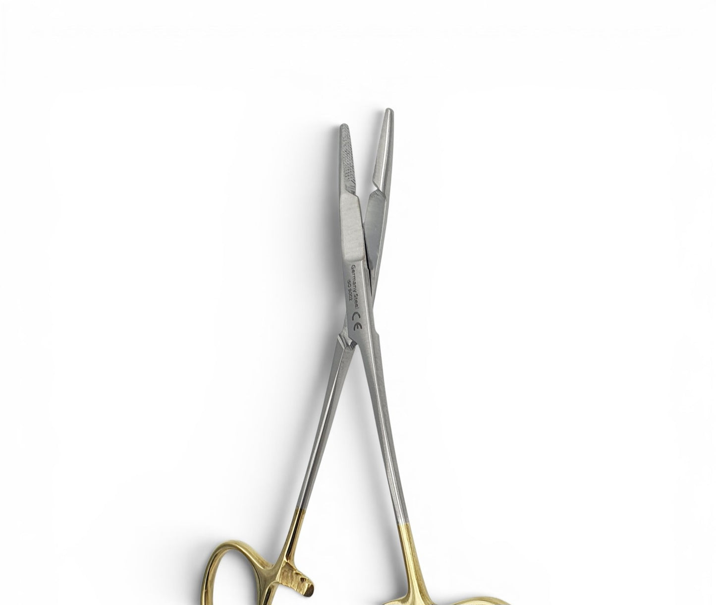 Porta agujas con tijera olsen 14cm. - Acero alemán