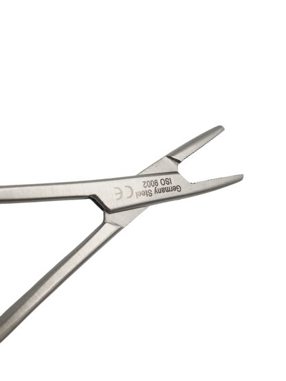 Porta agujas mayo hegar 12cm. - Acero alemán