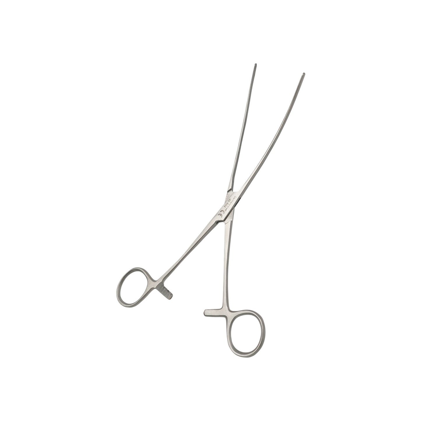 Clamps intestinal curva 23cm. - Acero alemán