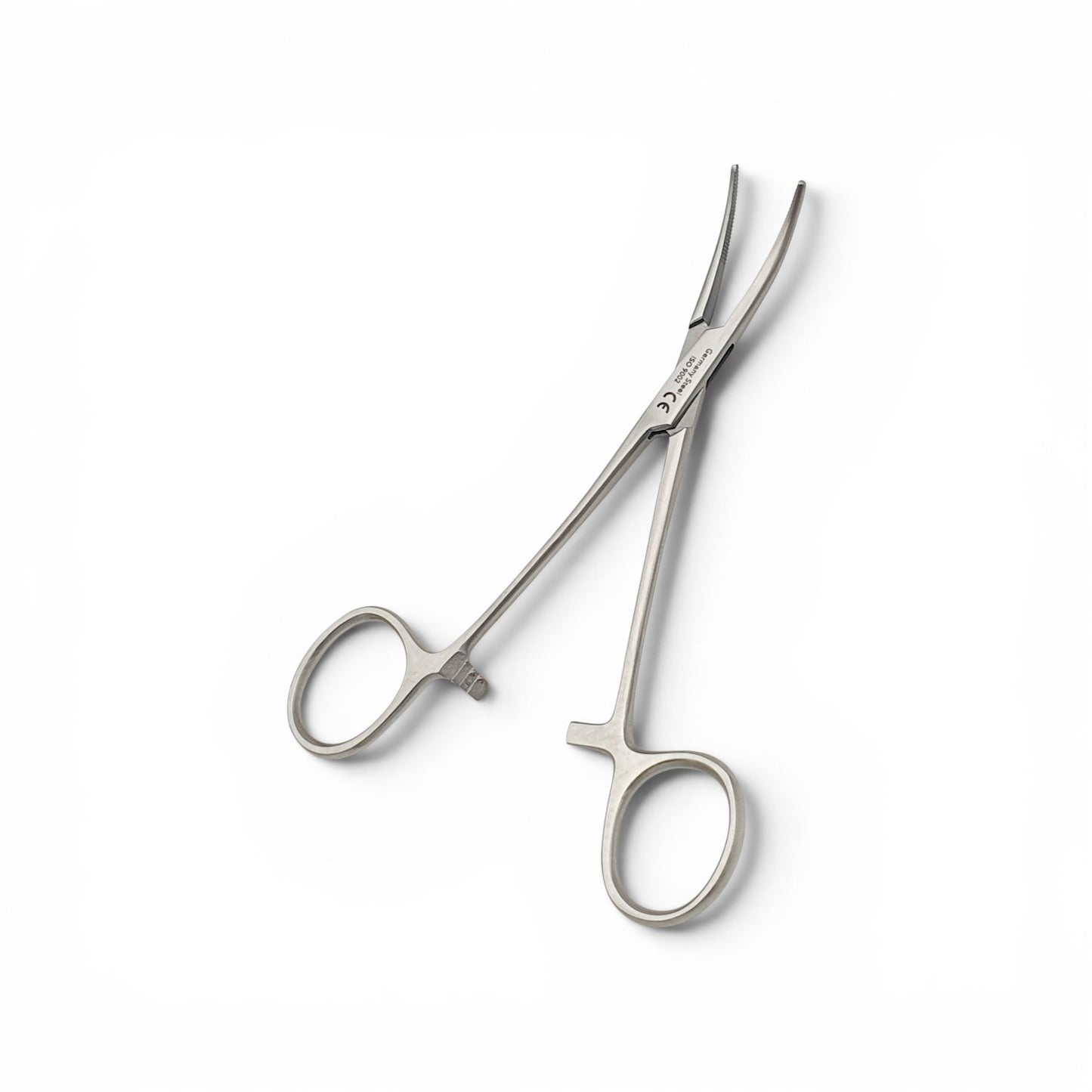Pinza Kelly curva 14cm - Acero alemán