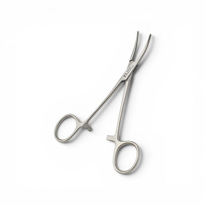 Pinza Kelly curva 14cm - Acero alemán
