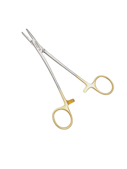 Porta agujas mayo hegar con tugsteno 16cm. - Acero alemán