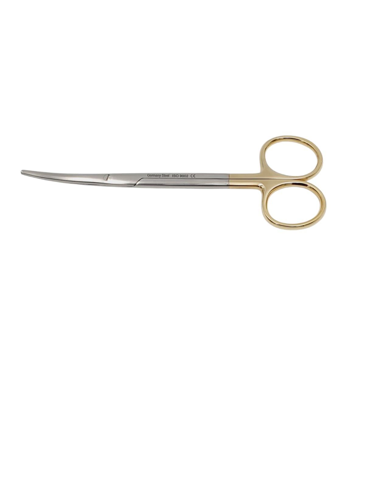 Tijera metzenbaum curva 14cm con tugsteno - Acero alemán
