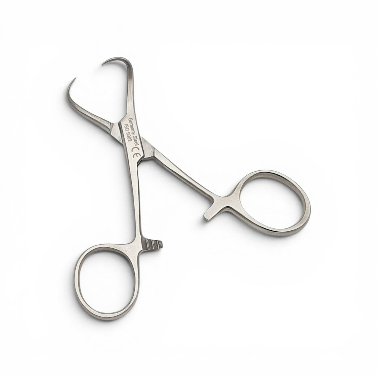 Pinza backhaus de campo 9cm.- Acero alemán