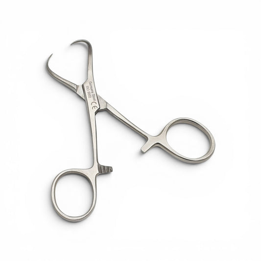 Pinza backhaus de campo 9cm.- Acero alemán