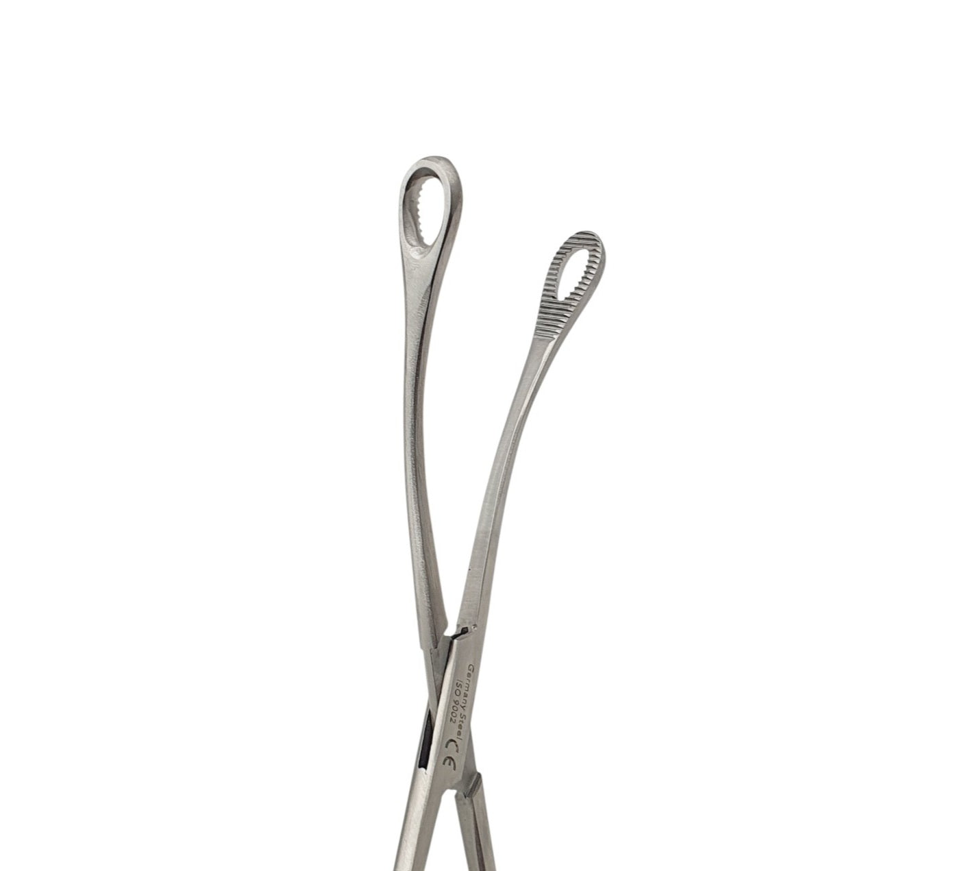 Pinza forester curva 24cm. - Acero alemán