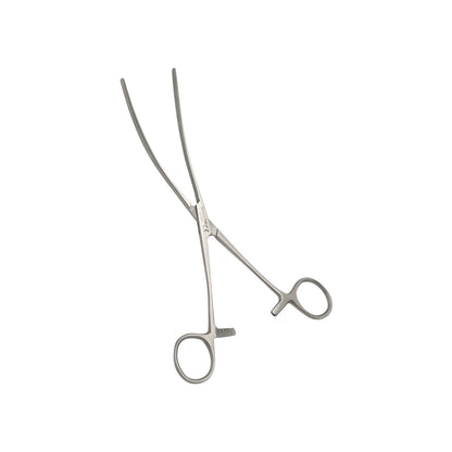 Clamps intestinal curva 23cm. - Acero alemán