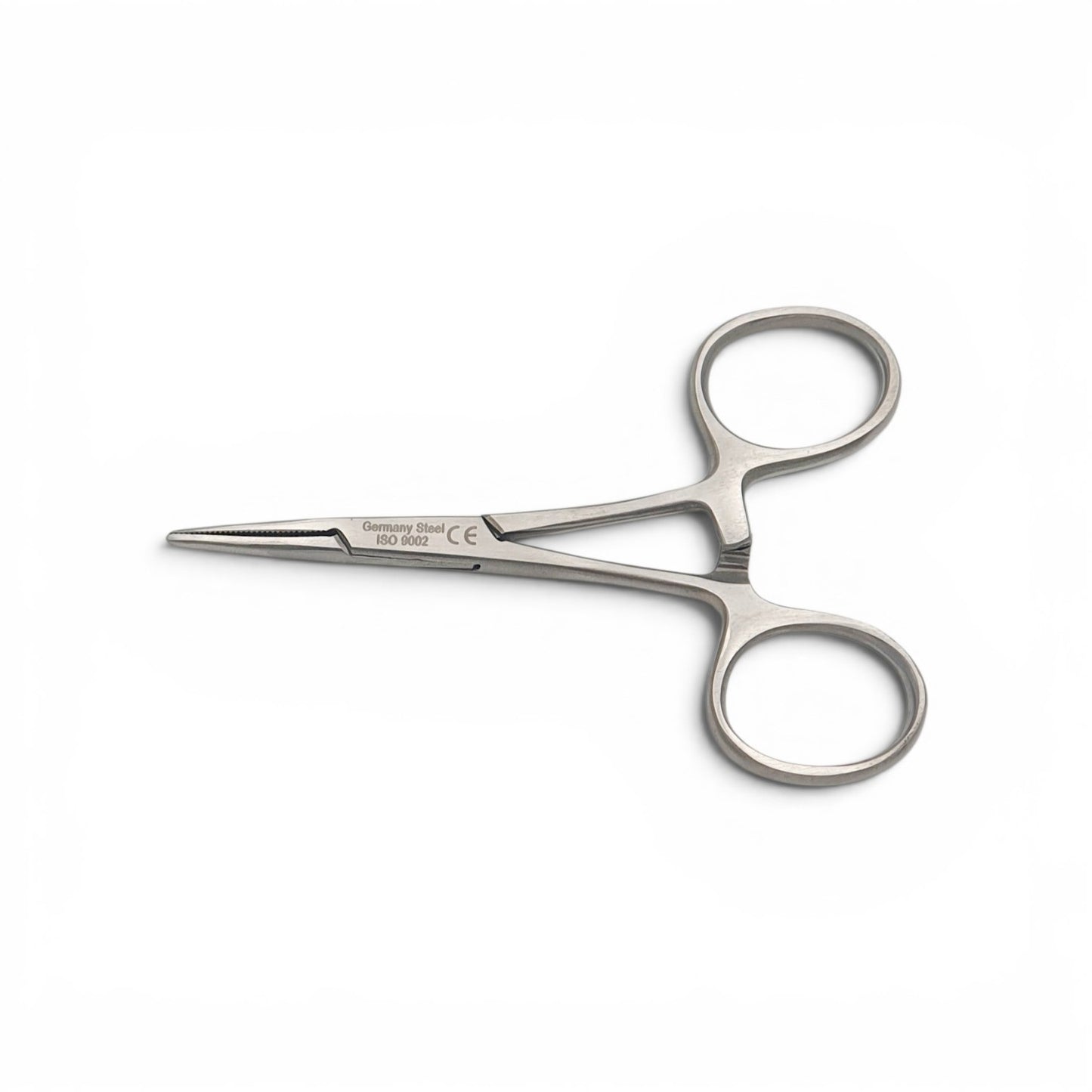 Pinza halstead mosquito recta 9cm.-Acero alemán