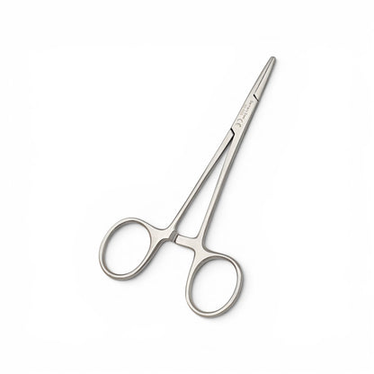 Pinza halstead mosco recta 12cm - Acero alemán