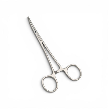 Pinza Kelly curva 14cm - Acero alemán