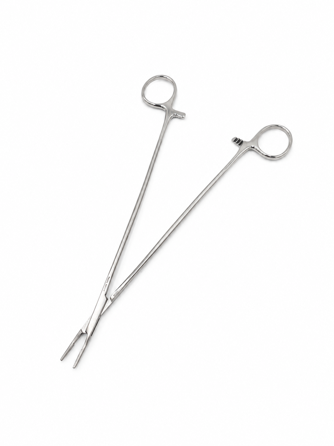 Porta agujas ryder con tugsteno 23cm. - Acero alemán