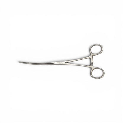 Clamps intestinal curva 23cm. - Acero alemán