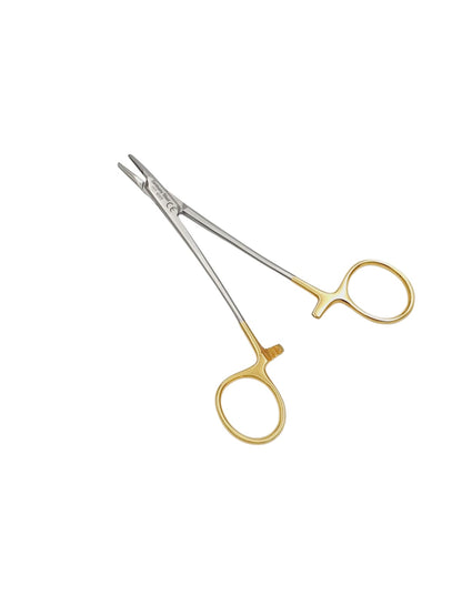 Porta agujas mayo hegar con tugsteno 12cm. - Acero alemán